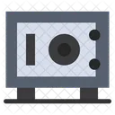 Caja Fuerte Bancaria Caja Fuerte Casillero Digital Icono