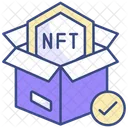 Caja Nft Icono