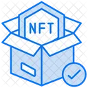 Caja Nft Icono