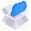 Caja de nubes  Icono