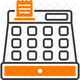 Caja registradora  Icono