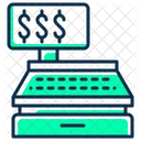 Caja Registradora Pago Maquina De Facturas Icono