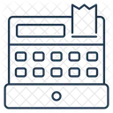 Caja registradora  Icono