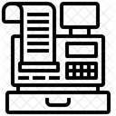 Caja registradora  Icono