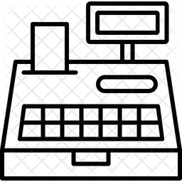 Caja registradora  Icono