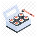 Caja de sushi  Icono