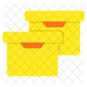 Cajas de cartón  Icono