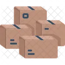 Carton Caja De Carton Paquete Icono