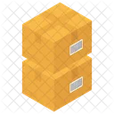 Paquete de cajas  Icono