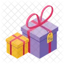 Cajas De Regalo Sorpresa Compras En Linea Icono