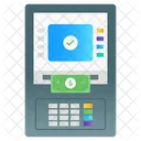 Banca Instantanea Cajero Automatico Cajero Automatico Icono