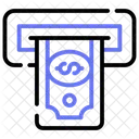 Cajero Automatico Maquina Dispersar Icono