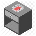 Mesa Auxiliar Mesa De Oficina Cajon Icon