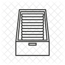 Cajones Oficina Escritorio Icono
