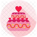 Cake Celebrate Couples Icon