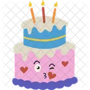 Cake Birthday Decoration Happy Birthday Celebration Icon