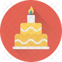 Birthday Cake Christmas Icon