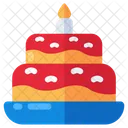 Cake Edible Party Cake Icon