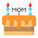 Cake Mothers Day Party Icon