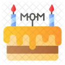 Cake Mothers Day Party Icon
