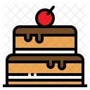 Cake Cherry Bakery Icon