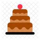 Cake Taart Bakery 아이콘