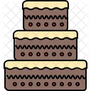 Cake Tiered Sweet Icon