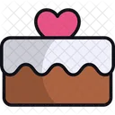 Cake Dessert Love Icon