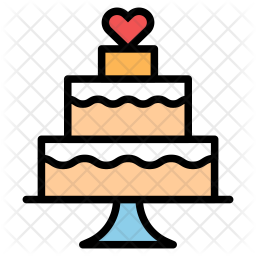 Cake Icon Of Colored Outline Style Available In Svg Png Eps Ai Icon Fonts