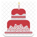 Cake Candles Cake Birthday Cake Icon