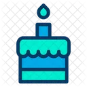 Birthday Cake Sweet Dessert Icon