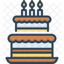 ケーキ  アイコン