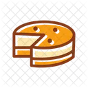 Cake Cuted Cake Dessert Icon