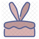 Chocolate Bunny Easter Icon