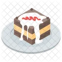 Cake Christmas Cake Pastry Icon