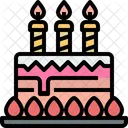 Cake Birthday Cake Sweet Icon