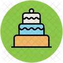 Cake With Candle Icon