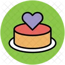 Cake Dessert Valentine Icon