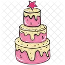Wedding Cake Birthday Cake Sweet Cake Icon