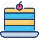 Cake Birthday Dessert Icon