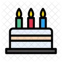 Cake Birthday Candles Icon