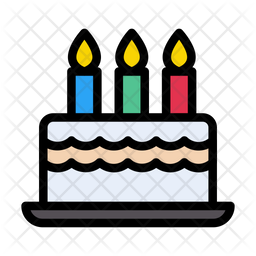 Cake Icon Of Colored Outline Style Available In Svg Png Eps Ai Icon Fonts