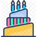 Cake Dessert Creamy Icon
