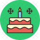 Cake Christmas Xmas Icon