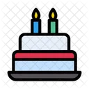 Cake Candles Motherday Icon