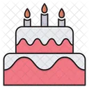 Cake Birthday Newyear Icon