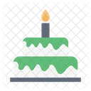 Cake Birthday Candle Icon