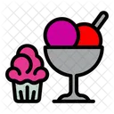 Cake Ice Cream Icon