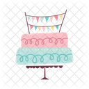 Cake Candle Sweet Icon