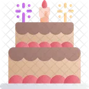 Cake Candles Dessert Icon